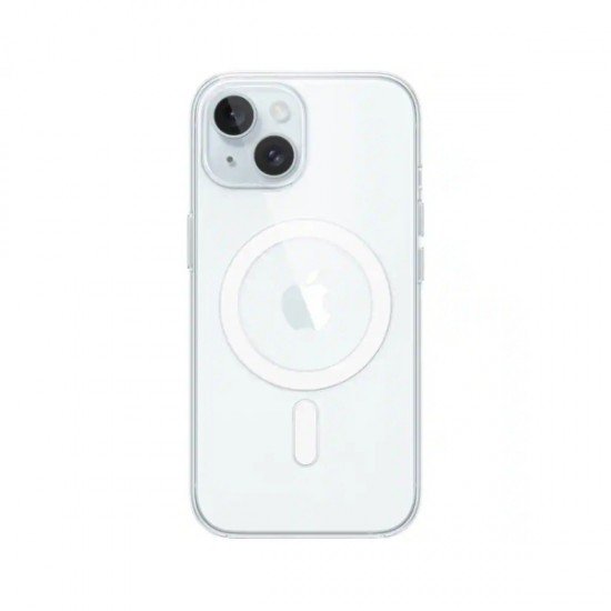ORIGINAL APPLE CLEAR CASE MAGSAFE IPHONE 15 PLUS backcover ORIGINAL APPLE CLEAR CASE MAGSAFE IPHONE 15 PLUS backcover