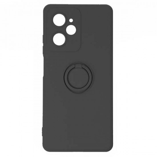 SENSO RING XIAOMI REDMI 12 4G / 12 5G black backcover SENSO RING XIAOMI REDMI 12 4G / 12 5G black backcover