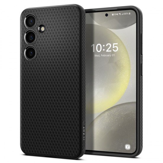 SPIGEN LIQUID AIR SAMSUNG S24 black backcover SPIGEN LIQUID AIR SAMSUNG S24 black backcover