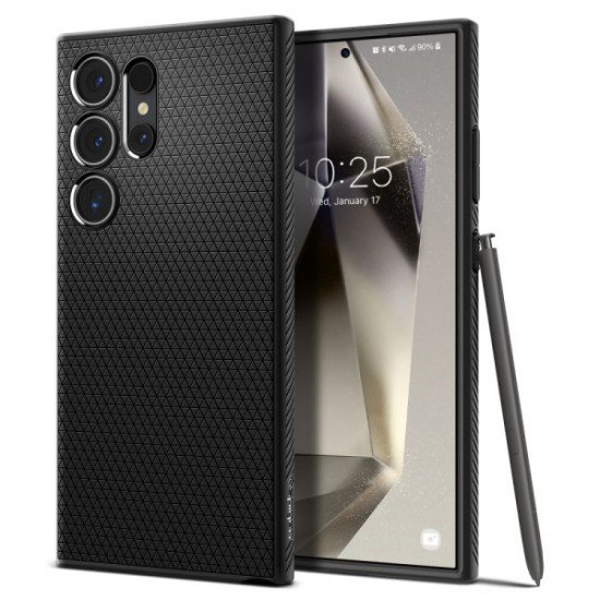 SPIGEN LIQUID AIR SAMSUNG S24 ULTRA black backcover SPIGEN LIQUID AIR SAMSUNG S24 ULTRA black backcover
