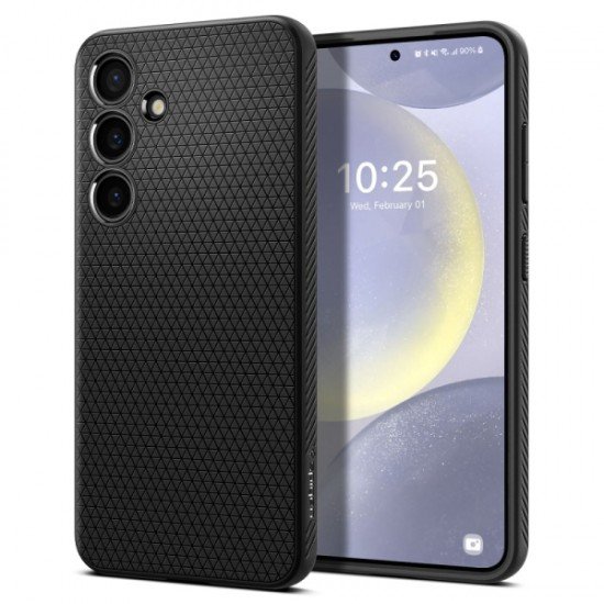 SPIGEN LIQUID AIR SAMSUNG S24 PLUS black backcover SPIGEN LIQUID AIR SAMSUNG S24 PLUS black backcover