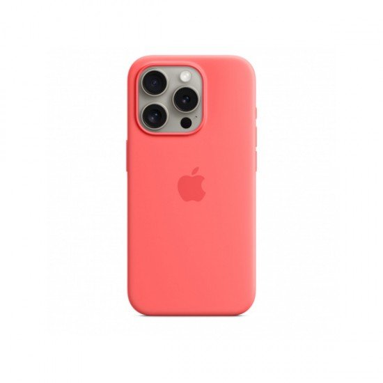 ORIGINAL APPLE SILICONE CASE MAGSAFE IPHONE 15 PRO MAX guava ORIGINAL APPLE SILICONE CASE MAGSAFE IPHONE 15 PRO MAX guava