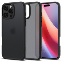 SPIGEN ULTRA HYBRID IPHONE 16 PRO MAX frost black backcover SPIGEN ULTRA HYBRID IPHONE 16 PRO MAX frost black backcover