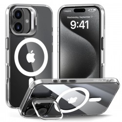 TECH-PROTECT MAGSTAND CASE IPHONE 16 clear backcover