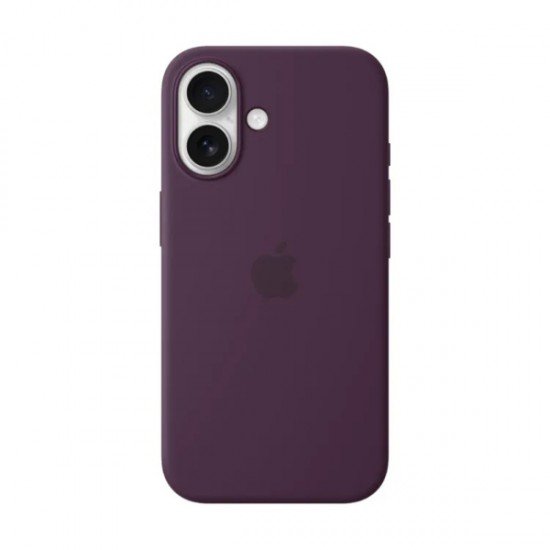ORIGINAL APPLE SILICONE CASE MAGSAFE IPHONE 16 plum ORIGINAL APPLE SILICONE CASE MAGSAFE IPHONE 16 plum