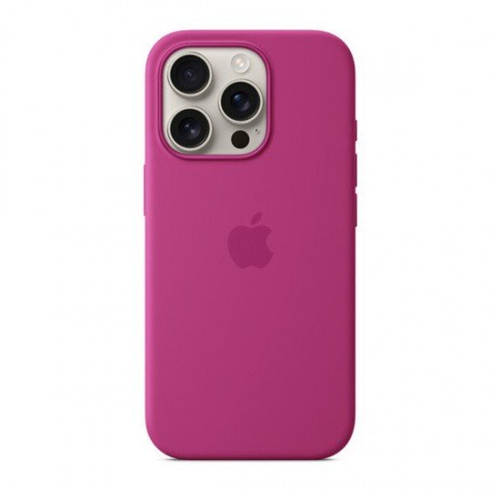 ORIGINAL APPLE SILICONE CASE MAGSAFE IPHONE 16 PRO fuchsia ORIGINAL APPLE SILICONE CASE MAGSAFE IPHONE 16 PRO fuchsia