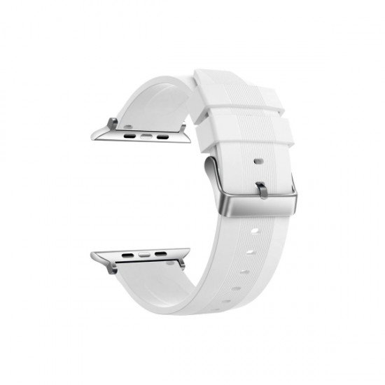 Ksix SMARTWATCH STRAP BUCKLE FOR APPLE WATCH SERIES 42/44/45/49mm white Ksix SMARTWATCH STRAP BUCKLE FOR APPLE WATCH SERIES 42/44/45/49mm white