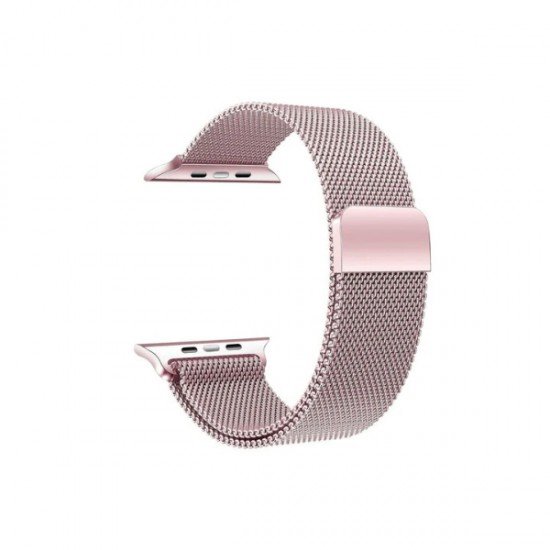 Ksix SMARTWATCH STRAP METAL FOR APPLE WATCH SERIES 42/44/45/49mm pink Ksix SMARTWATCH STRAP METAL FOR APPLE WATCH SERIES 42/44/45/49mm pink