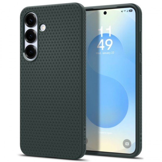 SPIGEN LIQUID AIR SAMSUNG S25 abyss green backcover SPIGEN LIQUID AIR SAMSUNG S25 abyss green backcover