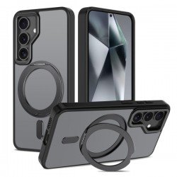 TECH-PROTECT MAGRING CASE SAMSUNG S25 matte black backcover TECH-PROTECT MAGRING CASE SAMSUNG S25 matte black backcover