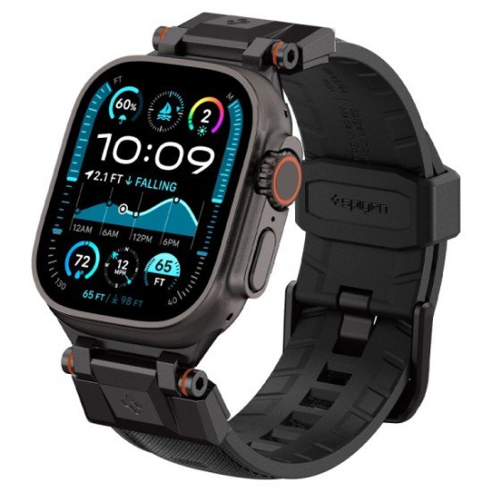 SPIGEN DURRAPRO ARMOR APPLE WATCH 6/7/8/9/SE/ULTRA1 / 2  (44/45/46/49 MM) Black
