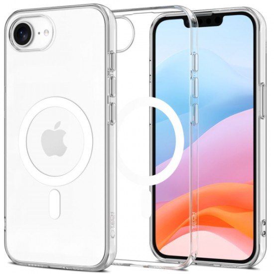 TECH-PROTECT FLEXAIR HYBRID CASE IPHONE 16E clear backcover