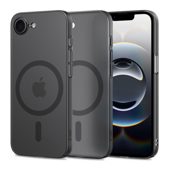 TECH-PROTECT MAGSLIM CASE IPHONE 16E matte black backcover