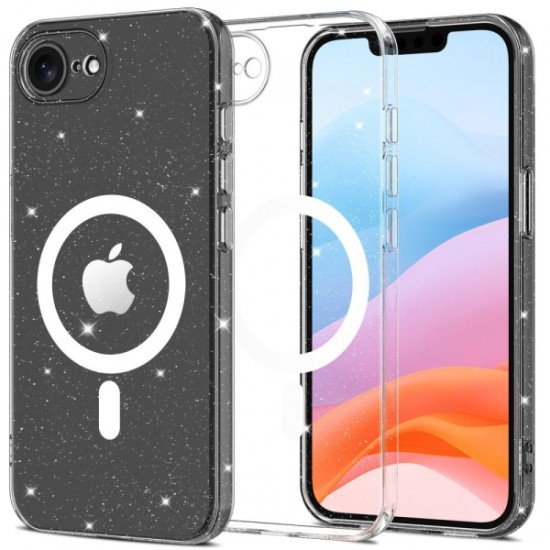 TECH-PROTECT FLEXAIR  MAG CASE IPHONE 16E glitter backcover