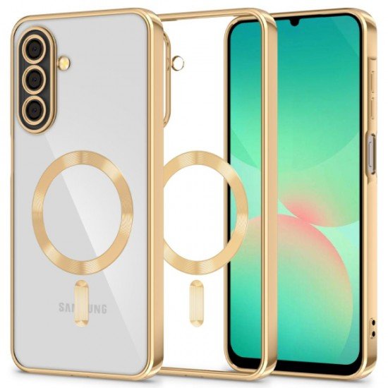 TECH-PROTECT MAGFLEX CASE SAMSUNG A26 5G shiny gold backcover