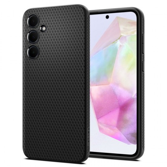 SPIGEN LIQUID AIR SAMSUNG A36 5G black backcover