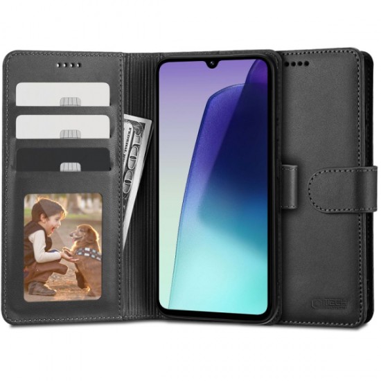 TECH-PROTECT WALLET BOOK CASE XIAOMI REDMI 15C black