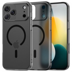 TECH-PROTECT MAGSLIM CASE IPHONE 17 PRO matte black backcover