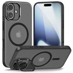 TECH-PROTECT MAGSTAND CASE IPHONE 17 matte black backcover TECH-PROTECT MAGSTAND CASE IPHONE 17 matte black backcover