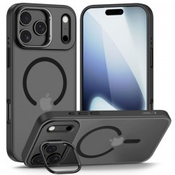 TECH-PROTECT MAGSTAND CASE IPHONE 17 PRO MAX matte black backcover