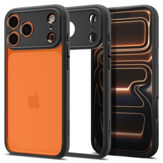 SPIGEN ULTRA HYBRID IPHONE 17 PRO MAX matte black backcover