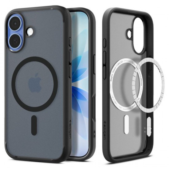 SPIGEN ULTRA HYBRID MAG IPHONE 17 frost black backcover