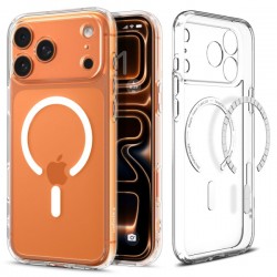 SPIGEN ULTRA HYBRID MAG IPHONE 17 PRO MAX clear white backcover SPIGEN ULTRA HYBRID MAG IPHONE 17 PRO MAX clear white backcover