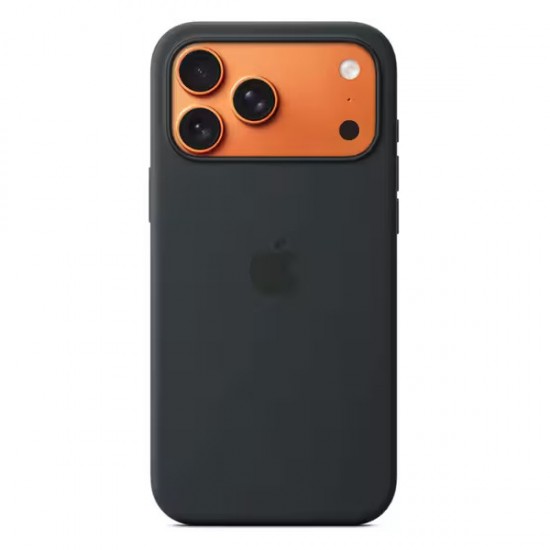 ORIGINAL APPLE SILICONE CASE MAGSAFE IPHONE 17 PRO MAX black ORIGINAL APPLE SILICONE CASE MAGSAFE IPHONE 17 PRO MAX black