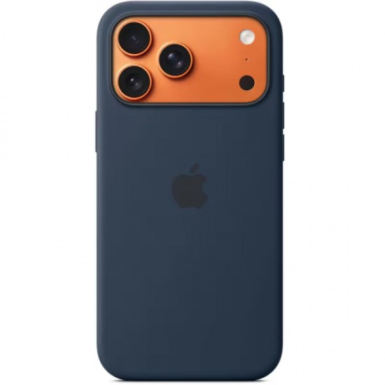 ORIGINAL APPLE SILICONE CASE MAGSAFE IPHONE 17 PRO MAX midnight blue ORIGINAL APPLE SILICONE CASE MAGSAFE IPHONE 17 PRO MAX midnight blue