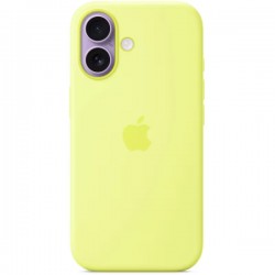 ORIGINAL APPLE SILICONE CASE MAGSAFE IPHONE 17 neon yellow