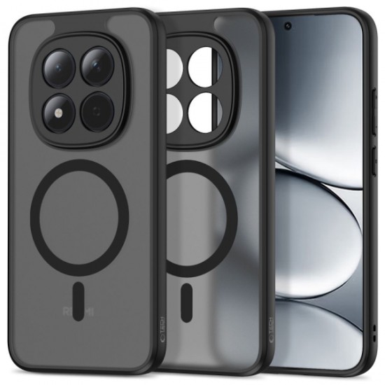 TECH-PROTECT MAGMAT MAGSAFE CASE XIAOMI REDMI NOTE 15 PRO PLUS 5G / POCO M8 PRO  mate black backcove