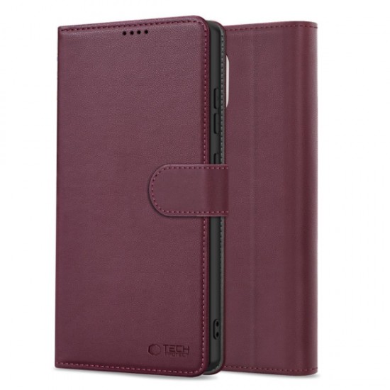 TECH-PROTECT WALLET BOOK CASE SAMSUNG A57 5G mulberry