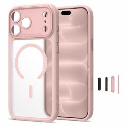 TECH-PROTECT MAGPEAK MAGSAFE CC CASE IPHONE 17 PRO / 18 PRO matte pink