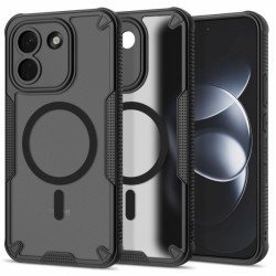 TECH-PROTECT RUGGED SHIELD MAG CASE XIAOMI REDMI NOTE 17 PRO 5G matte black backcover