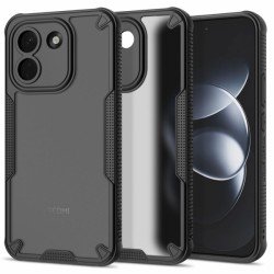 TECH-PROTECT RUGGED SHIELD CASE XIAOMI REDMI NOTE 17 PRO MAX 5G matte black backcover