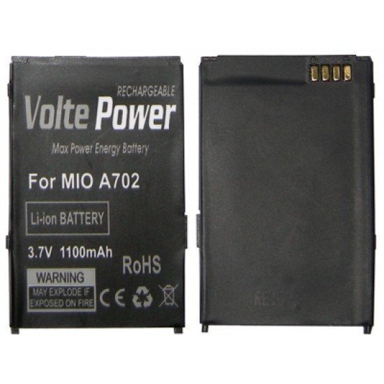 ΜΠΑΤΑΡΙΑ MIO A702 1100mAh Li-ion VoltePower ΜΠΑΤΑΡΙΑ MIO A702 1100mAh Li-ion VoltePower