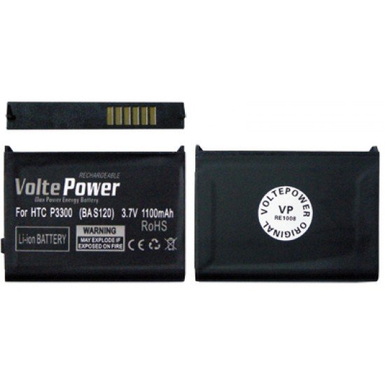 ΜΠΑΤΑΡΙΑ HTC P3300 1100mAh Li-ion ( BAS120) VoltePower ΜΠΑΤΑΡΙΑ HTC P3300 1100mAh Li-ion ( BAS120) VoltePower
