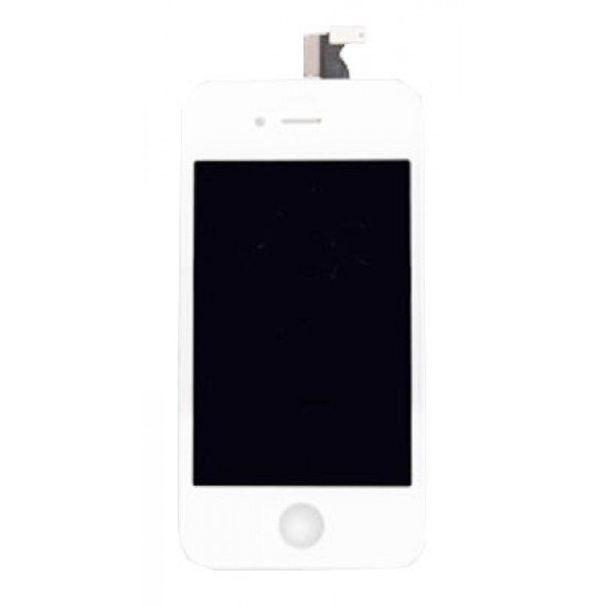 IPHONE 4G ΟΘΟΝΗ + TOUCH + LENS WHITE