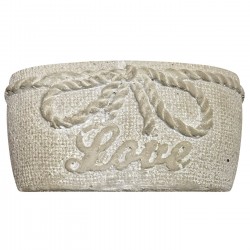 Κασπώ Κεραμικό Οβάλ Love 14x8x6,5cm Homie 1011152 Κασπώ Κεραμικό Οβάλ Love 14x8x6,5cm Homie 1011152