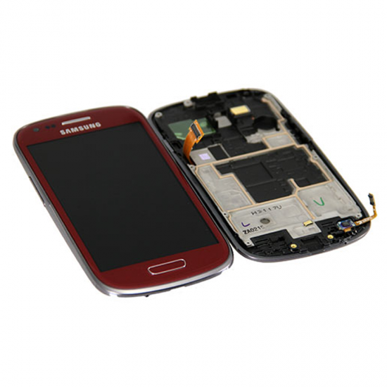 SAMSUNG I8190 ΟΘΟΝΗ + TOUCH SCREEN +LENS + FRONT GH97-14204F RED ORIGINAL SERVICE PACK SAMSUNG I8190 ΟΘΟΝΗ + TOUCH SCREEN +LENS + FRONT GH97-14204F RED ORIGINAL SERVICE PACK
