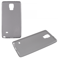 IDOL 1991 ΘΗΚΗ SAMSUNG NOTE 4  N910 ULTRA THIN TPU 0.3mm ΔΙΑΦΑΝΗ ΓΚΡΙ