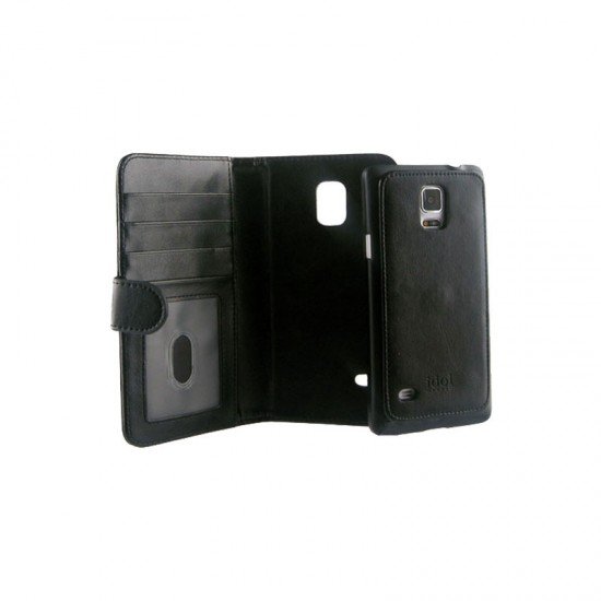 IDOL 1991 ΘΗΚΗ SAMSUNG S6 G920 2IN1 WALLET BOOK+COVER BLACK IDOL 1991 ΘΗΚΗ SAMSUNG S6 G920 2IN1 WALLET BOOK+COVER BLACK