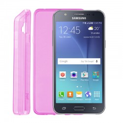 IDOL 1991 ΘΗΚΗ SAMSUNG J5 J500 ULTRA THIN TPU 0.3mm ΔΙΑΦΑΝΗ ΡΟΖ