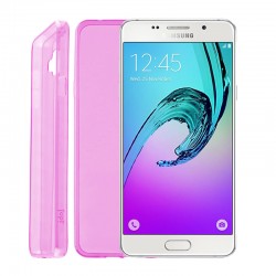 IDOL 1991 ΘΗΚΗ SAMSUNG A5 2016 A510 ULTRA THIN TPU 0.3mm ΔΙΑΦΑΝΗ ΡΟΖ
