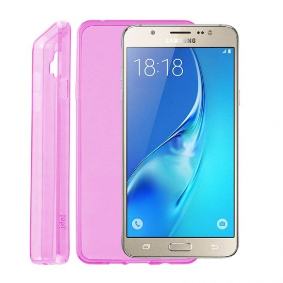IDOL 1991 ΘΗΚΗ SAMSUNG J5 2016 J510 ULTRA THIN TPU 0.3mm ΔΙΑΦΑΝΗ ΡΟΖ