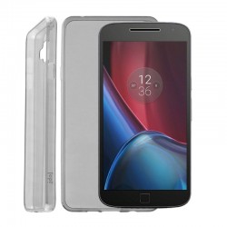 IDOL 1991 ΘΗΚΗ MOTOROLA MOTO G4 PLUS XT1642 ULTRA THIN TPU 0.3mm ΔΙΑΦΑΝΗ ΓΚΡΙ