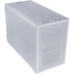Lian Li Dan-B4 White - mATX Mesh - PC Gaming Case - 2x 120mm Fans Included - GPU Support 358.9mm Lian Li Dan-B4 White - mATX Mesh - PC Gaming Case - 2x 120mm Fans Included - GPU Support 358.9mm