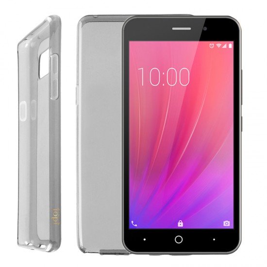 IDOL 1991 ΘΗΚΗ ZTE BLADE A602 SLIMCOLOR TPU GREY IDOL 1991 ΘΗΚΗ ZTE BLADE A602 SLIMCOLOR TPU GREY