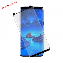 IDOL 1991 TEMPERED GLASS SAMSUNG S9+ G965 9H 0.30mm 3D SEMI CURVED BLACK