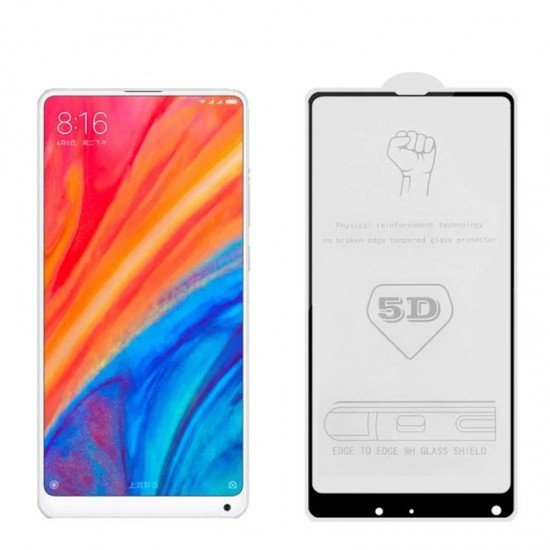 IDOL 1991 TEMPERED GLASS XIAOMI MI MIX 2S 9H 0.30mm 5D FULL GLUE BLACK IDOL 1991 TEMPERED GLASS XIAOMI MI MIX 2S 9H 0.30mm 5D FULL GLUE BLACK